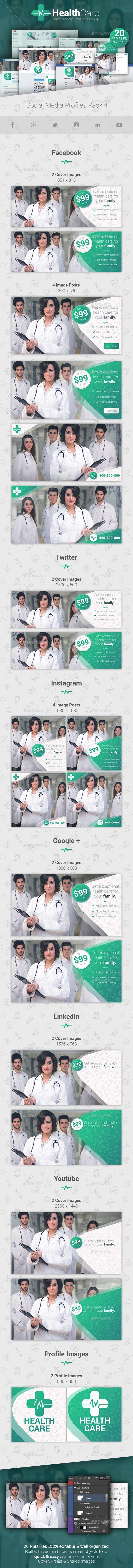 GraphicRiver HealthCare Social Media Cover Profile Pack 4 20975694 GraphicRiver HealthCare Social Media Cover Profile Pack 4 20975694