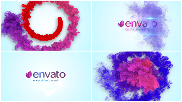 Colorful Smoke Logo - VideoHive 20975743