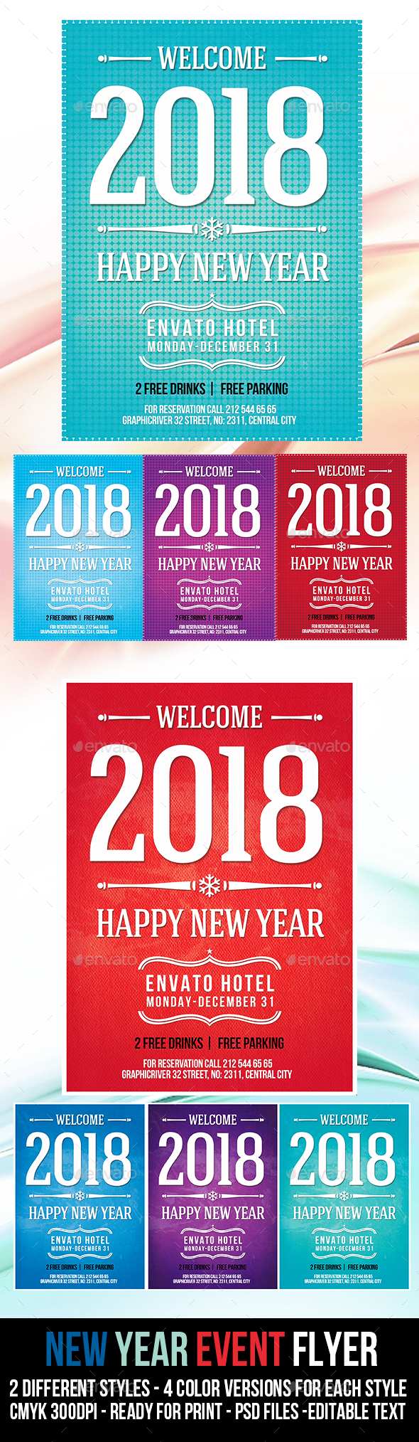 New Year Event Flyer - Events Flyers