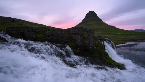 Colorful Sunset on Snaefellsnes Peninsula