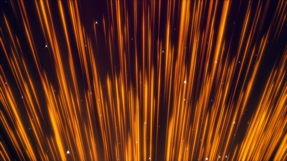 Show Gold Line Particles