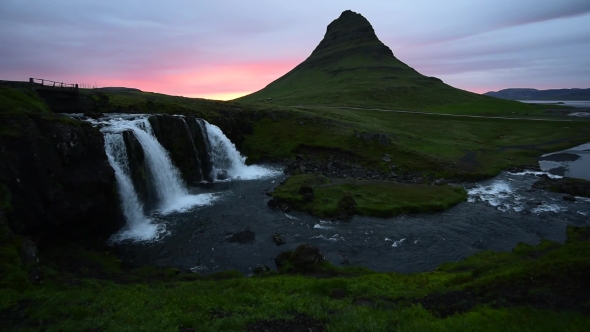 Colorful Sunset on Snaefellsnes Peninsula