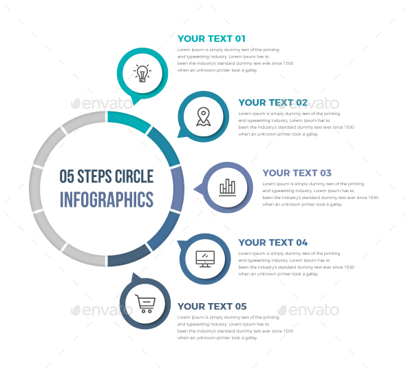 Simple Circle Infographics - Infographics
