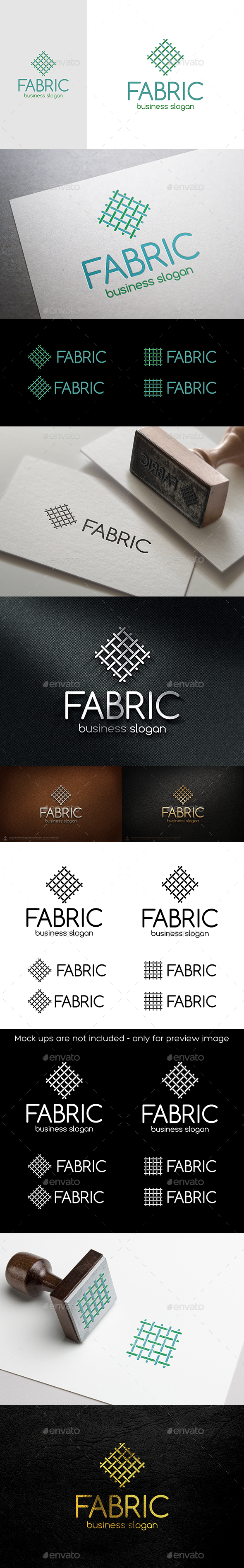 Fabric Canvas Linien Logo - Symbols Logo Templates