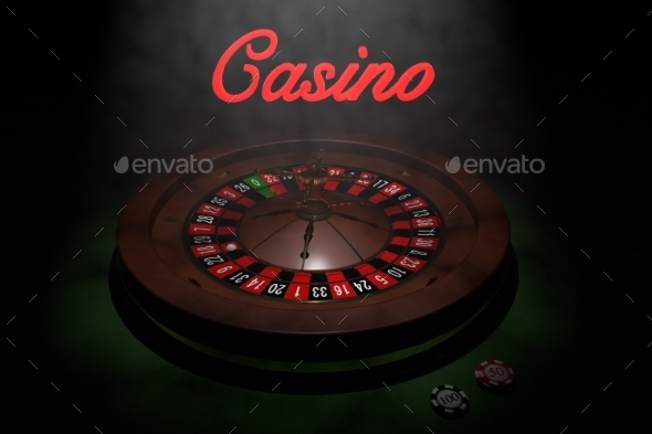 GraphicRiver Casino Roulette Wheel 3D Render 20977159 GraphicRiver Casino Roulette Wheel 3D Render 20977159