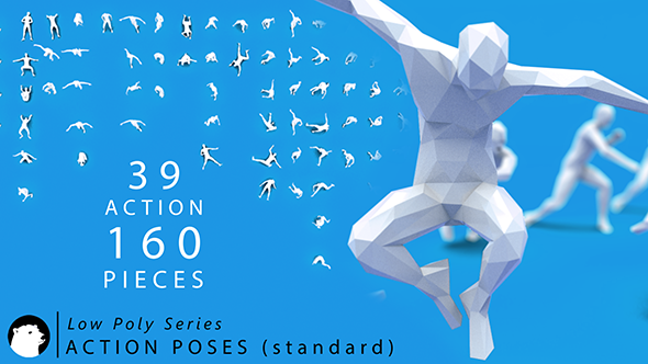 3DOcean Low Poly Series Human Action Poses Standard 20977481 3DOcean Low Poly Series Human Action Poses Standard 20977481