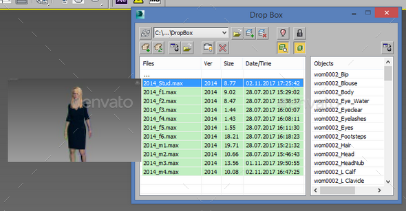 DropBox - 3DOcean Item for Sale