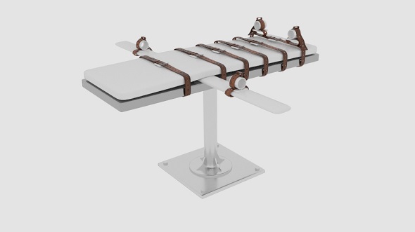 3DOcean Lethal Injection Bed 20980602 3DOcean Lethal Injection Bed 20980602