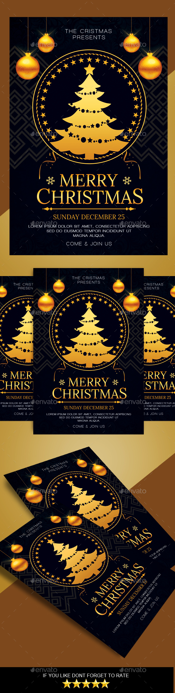 GraphicRiver Christmas Flyer 20980852 GraphicRiver Christmas Flyer 20980852