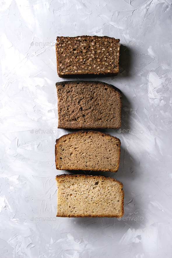 Variety of rye bread - Stock Photo - Images