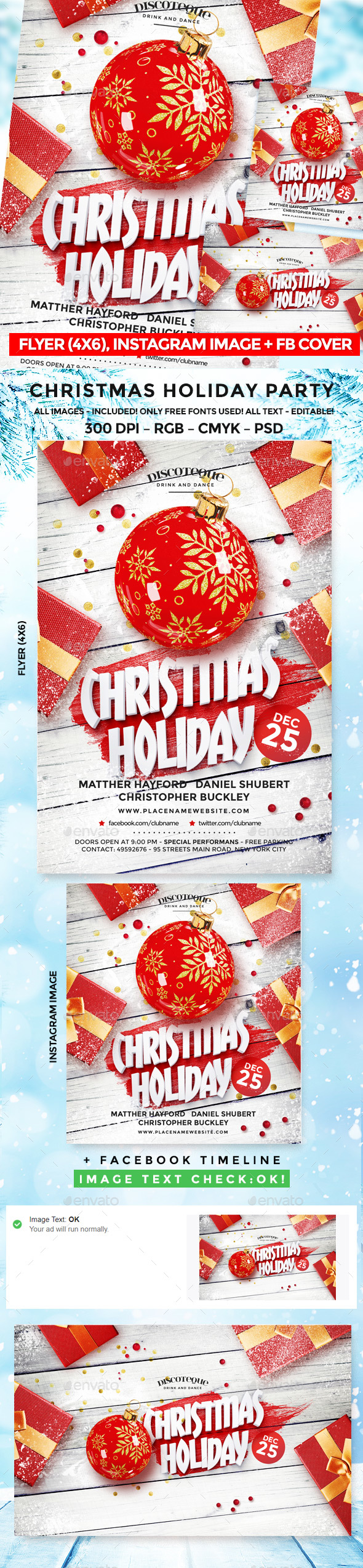 GraphicRiver Christmas Flyer 20981536 GraphicRiver Christmas Flyer 20981536