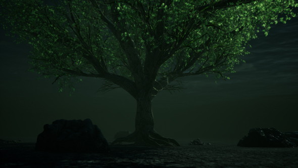 Fantasy Tree Underwater