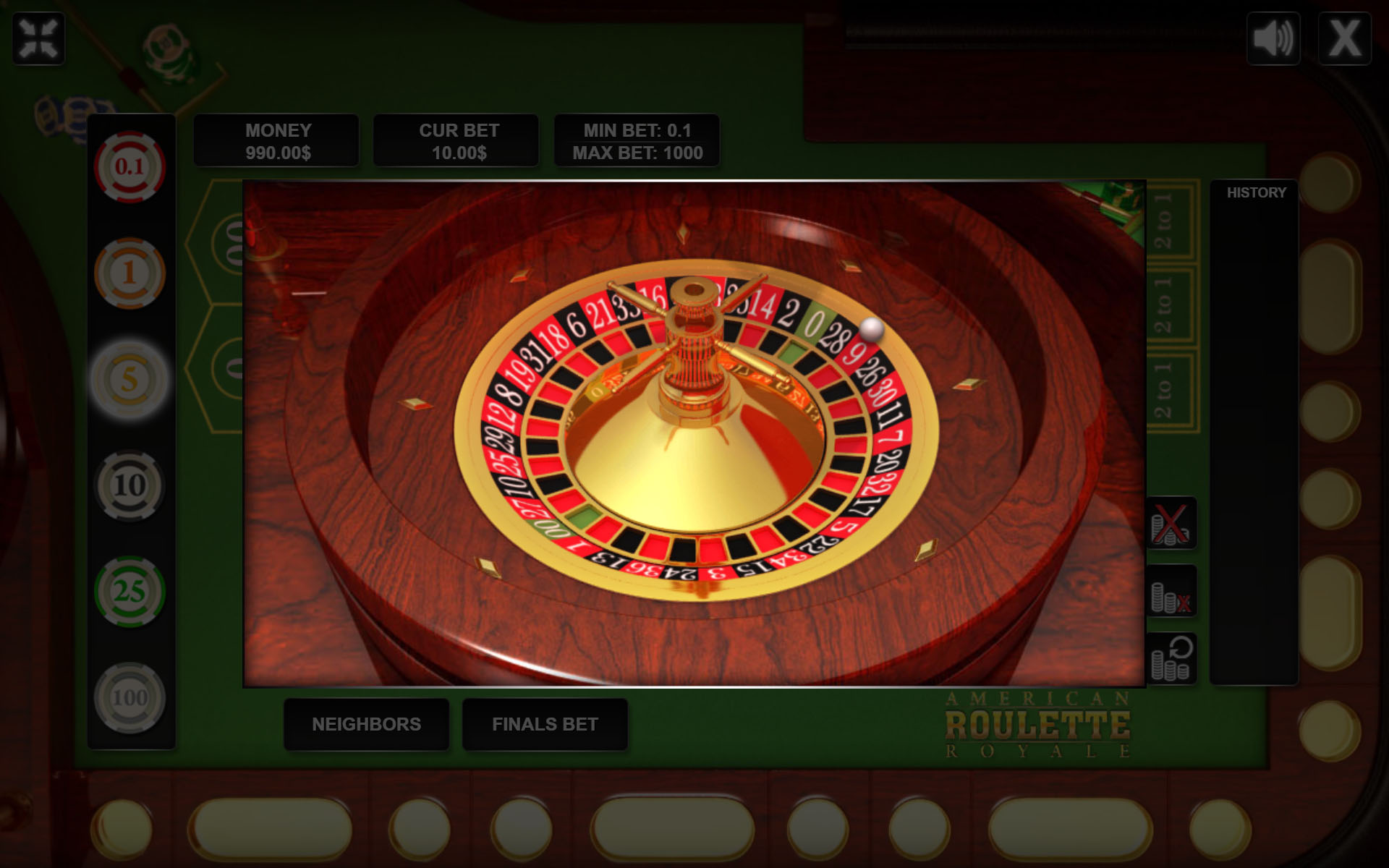 Html5 roulette source code