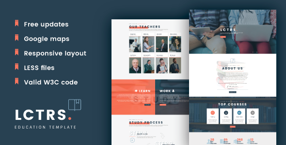LCTRS - Education Responsive HTML5 Template - Business Corporate