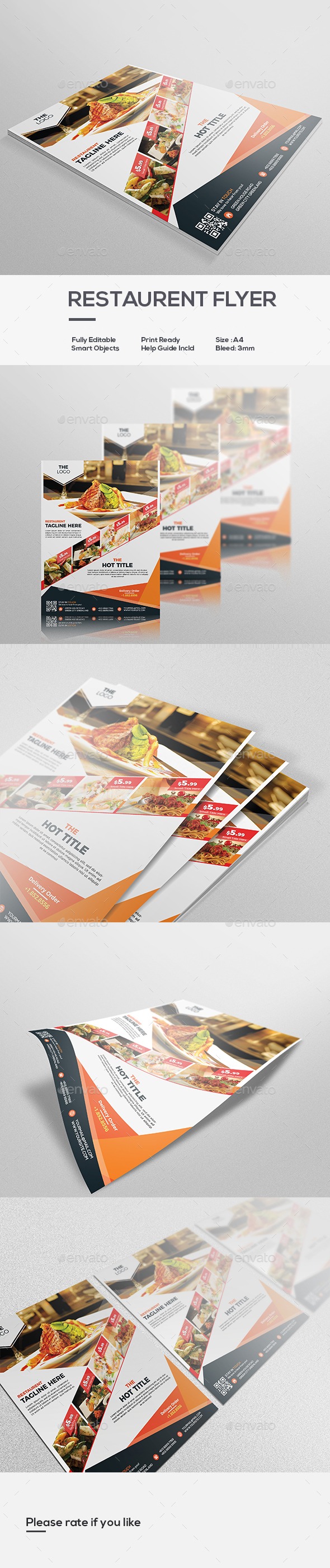 Restaurant Flyer - Restaurant Flyers