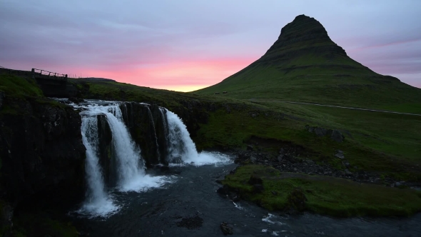 Colorful Sunset on Snaefellsnes Peninsula