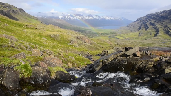 Typical Iceland Landscape