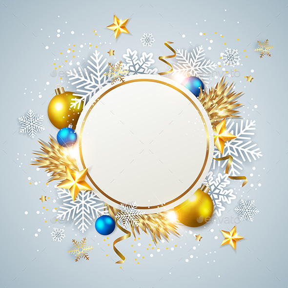 Decorative Abstract Christmas Background - Christmas Seasons/Holidays