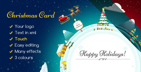 CodeCanyon Christmas Card Gift Planet 20983615 CodeCanyon Christmas Card Gift Planet 20983615