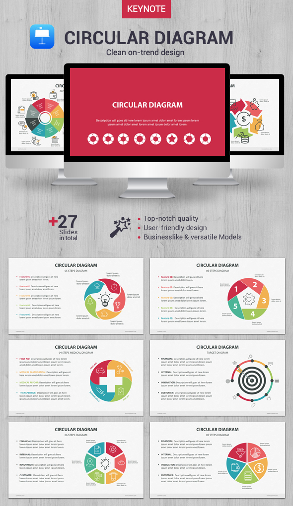 GraphicRiver Circular Diagram Keynote 20983872 GraphicRiver Circular Diagram Keynote 20983872
