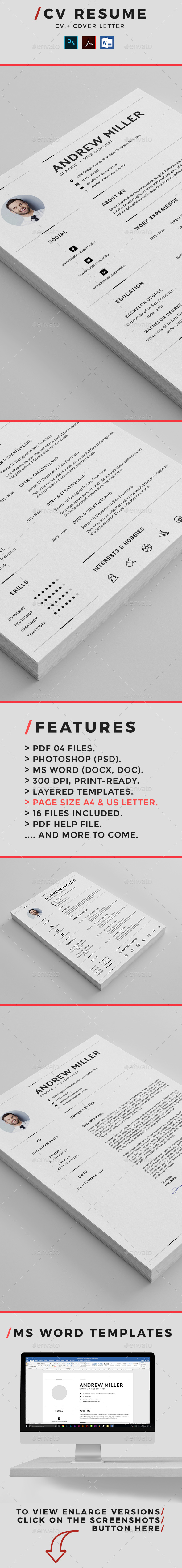 GraphicRiver Resume 20984042 GraphicRiver Resume 20984042
