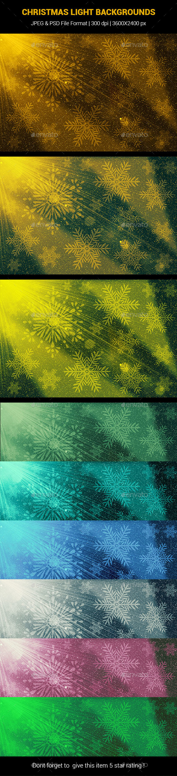 GraphicRiver Christmas Light Backgrounds 20984078 GraphicRiver Christmas Light Backgrounds 20984078