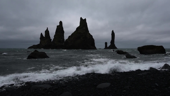 Basalt Rock Formations "Troll Toes"