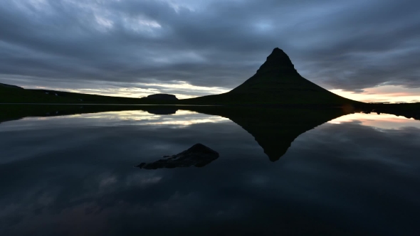 Colorful Sunset on Snaefellsnes Peninsula