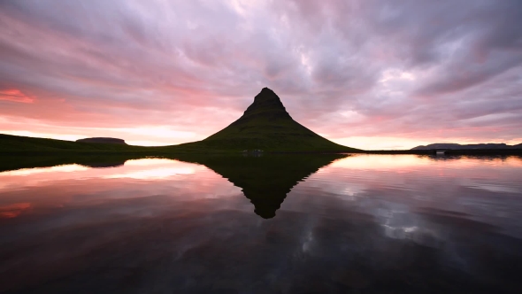 Colorful Sunset on Snaefellsnes Peninsula