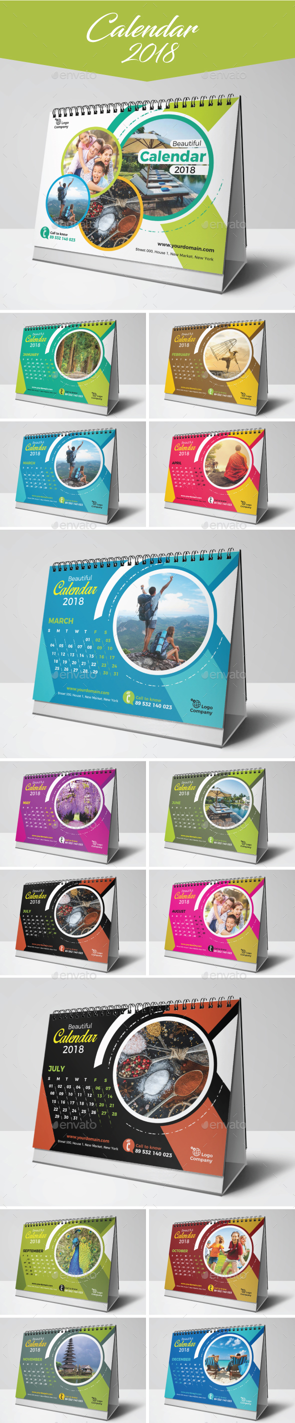 GraphicRiver Calendar 20984217 GraphicRiver Calendar 20984217