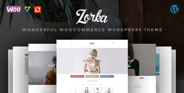 ZORKA – Wonderful Fashion WooCommerce Theme - WooCommerce eCommerce