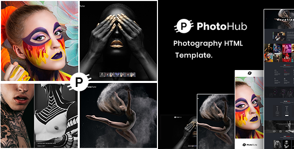 Extraordinary Photohub - Creative Photography HTML Template
