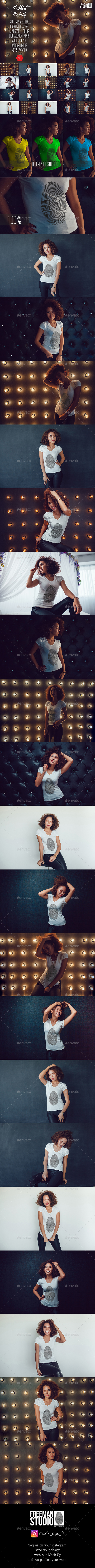GraphicRiver T-Shirt Mock-Up Vol.19 2017 20984671 GraphicRiver T-Shirt Mock-Up Vol.19 2017 20984671