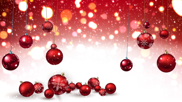 VideoHive Christmas Balls Loop Background 20985710 VideoHive Christmas Balls Loop Background 20985710