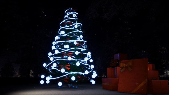 VideoHive Christmas And Light Tree 20986220 VideoHive Christmas And Light Tree 20986220