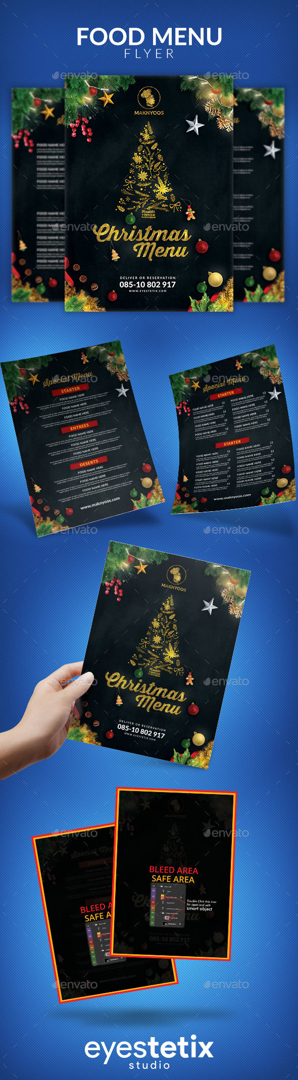 GraphicRiver Christmas Menu 20986234 GraphicRiver Christmas Menu 20986234