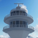Radar Tower and Sun - VideoHive Item for Sale
