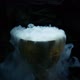 Pouring A Magic Potion Into Gold Cup Smoking And Bubbling - VideoHive Item for Sale
