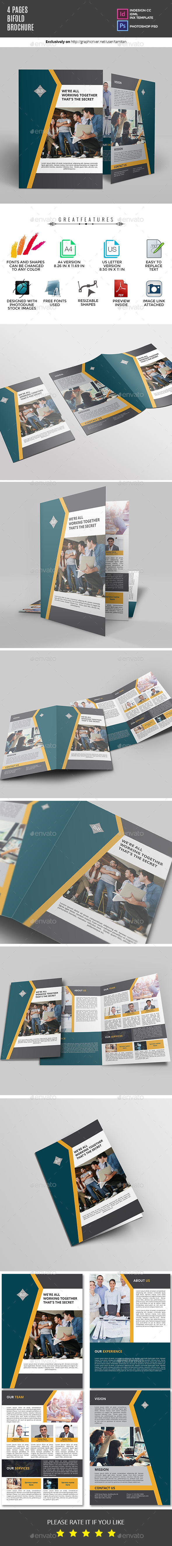GraphicRiver Bifold Brochure 20986884 GraphicRiver Bifold Brochure 20986884