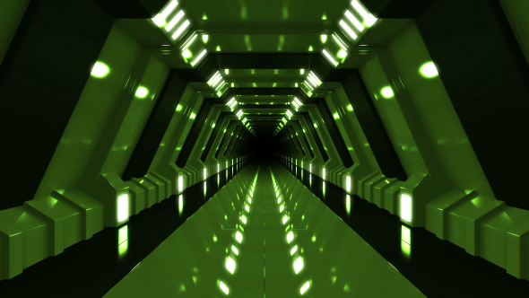 Spaceship Corridor, Motion Graphics | VideoHive