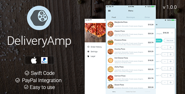CodeCanyon DeliveryAmp iOS App 20986942 CodeCanyon DeliveryAmp iOS App 20986942