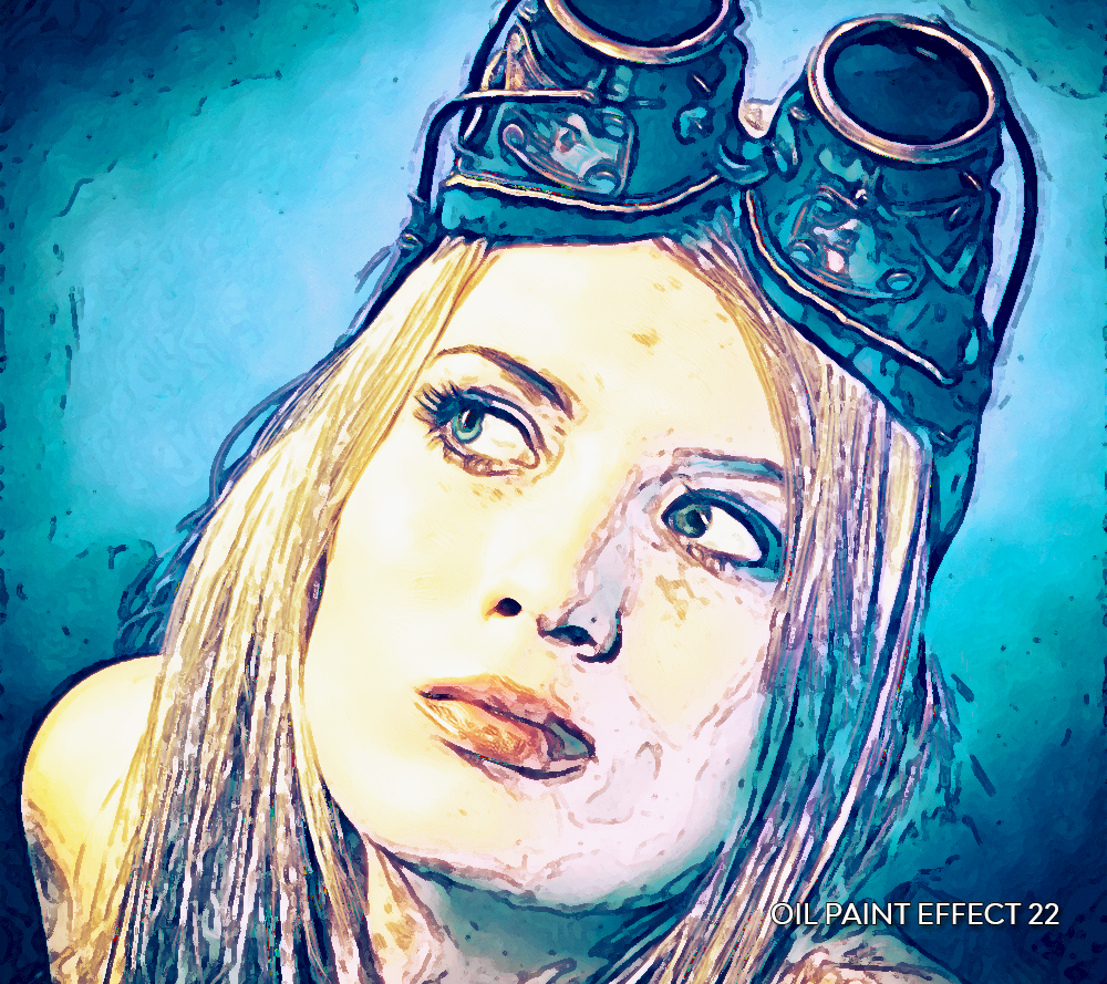 25 Oil Paint Pro Actions Vol.2 by rbakker GraphicRiver