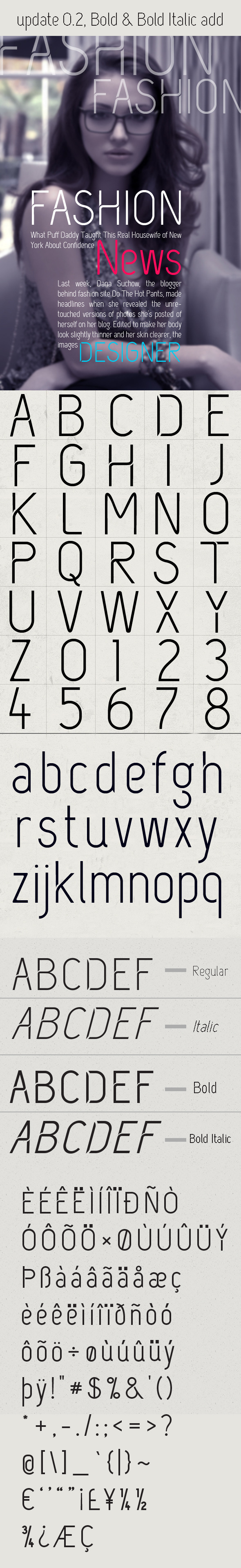 Fashion Font - Sans-Serif Fonts