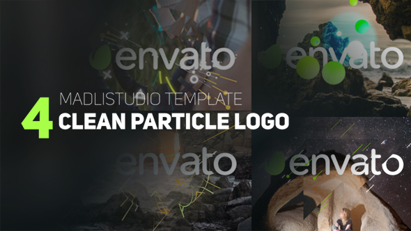 4 Clean Particle Logo