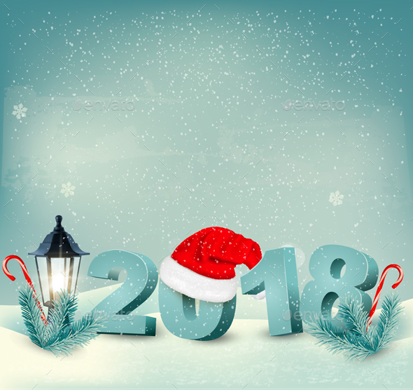 New Year Background - Christmas Seasons/Holidays