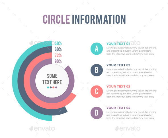 Business Circle Information - Infographics