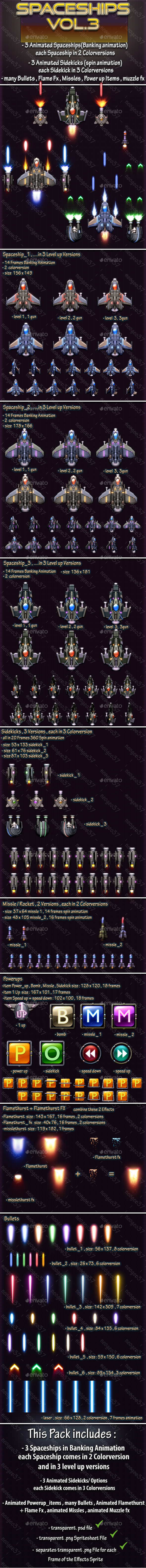 GraphicRiver Spaceships Vol.3 20989244 GraphicRiver Spaceships Vol.3 20989244