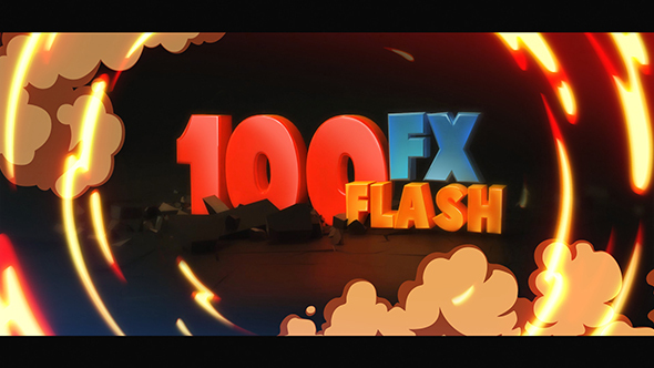 100 flash fx elements