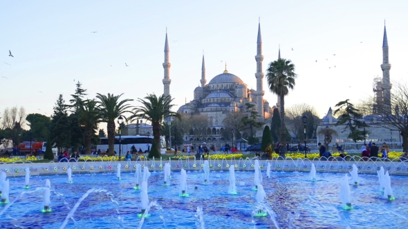 Fountain on Sultanahmet Area