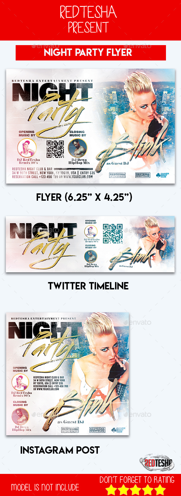 GraphicRiver Night Party Flyer 20989630 GraphicRiver Night Party Flyer 20989630